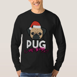 pug mam, pug mama, pug eigenaar geschenk, worst ho t-shirt