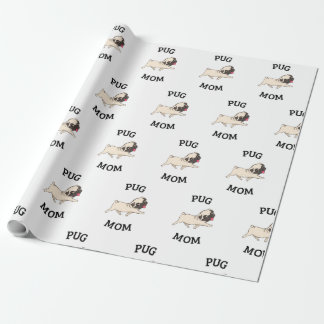  Pug mama Cadeaupapier