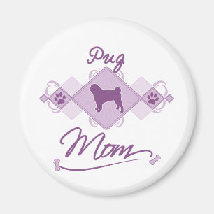 Pug mama magneet