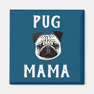 Pug Mama Magneet