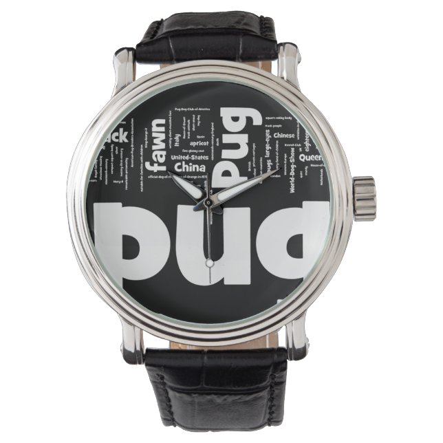 pug mashup.png horloge (Voorkant)