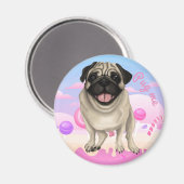 Pug me Magnet Magneet (Voorkant / Achterkant)