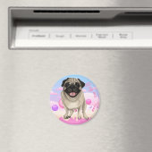 Pug me Magnet Magneet (Insitu (Vaatwasser))