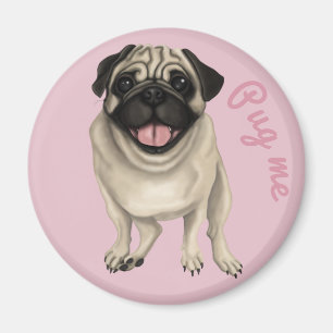 Pug me Magnet Magneet