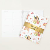 Pug met speciale regenboogplank planner (Display)