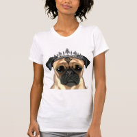 Pug met Tiara