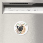 Pug Mijn vader redde me Magneet (Insitu (Vaatwasser))