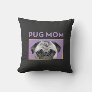 Pug Moeder Kussen