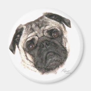 Pug Mok Magnet Magneet