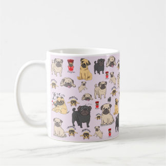 Pug Mok Pug Coffee Mok Beste cadeau voor opdrachtg