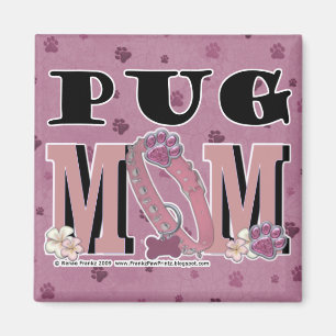 Pug MOM Magneet