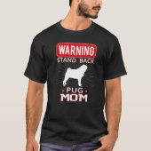 Pug Mops Carlin Hondenras 1 T-shirt (Voorkant)