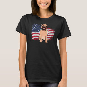Pug Mops Carlin Hondenras 51 T-shirt