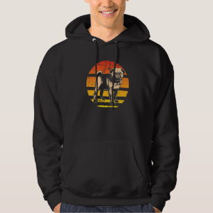 Pug Mops Carlin Hondenras  5 Hoodie