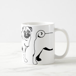 Pug Mops Koffiemok