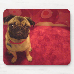 Pug Mousepad Machi Muismat