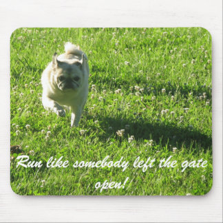 Pug mousepad muismat