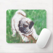 Pug-Mousepad Muismat (Met muis)