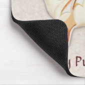 Pug Mousepad Muismat (Hoek)