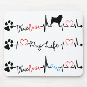 Pug Mousepad Muismat