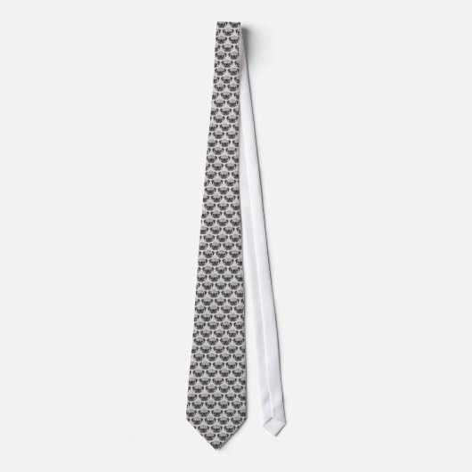 Pug Necktie Stropdas (Voorkant)