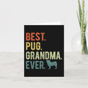 Pug Oma Ever Hondenliefhebbers Moederdag Kaart
