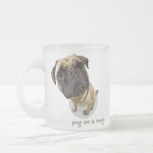 Pug op een Mok (Links)