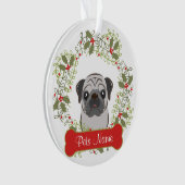 Pug Ornament (voorkant)