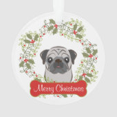 Pug Ornament (achterkant)