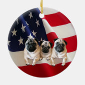 Pug Ornament (Achterkant)