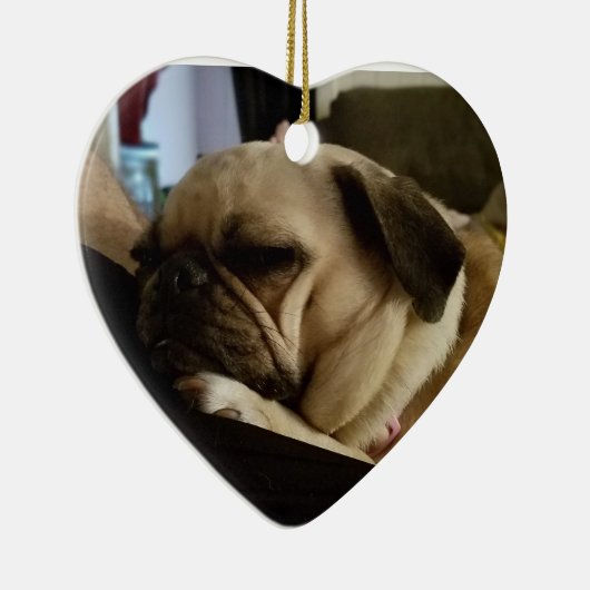 Pug Ornament (Rechts)