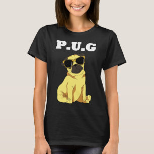 Pug P.U.G Pug Liefhebber Hond Pug Puppy Hond Meest T-shirt
