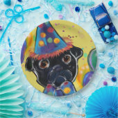 Pug Papieren Bordje (Feest)