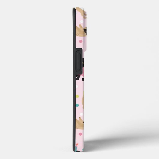 Pug Party Case-Mate iPhone Case (Achterkant / Rechts)