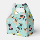 Pug Party Favor Box Bedankdoosjes (Achterkant)