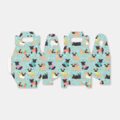 Pug Party Favor Box Bedankdoosjes (Uitgevouwen)