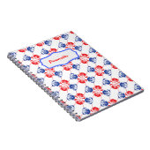 Pug Pattern Notitieboek (Rechterzijde)
