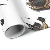 Pug Pattern pakpapier per whackbar (Rol Hoek)