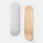 Pug Pattern Skateboard (Voorkant)