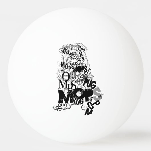Pug Pingpongballen (Voorkant)