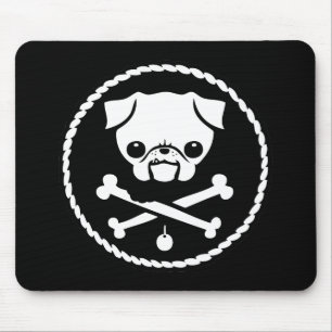 Pug Pirate Muismat