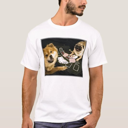 Pug Poker Mem's shirt (Voorkant)