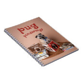 Pug Ponderings Notitieboek (Rechterzijde)