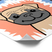 Pug Poster (Hoek)
