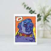 Pug Prayer Briefkaart (Staand voorkant)