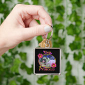 Pug Princess Sleutelhanger (Hand)
