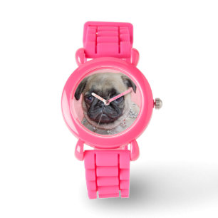 Pug Princess Wrist Watch Horloge