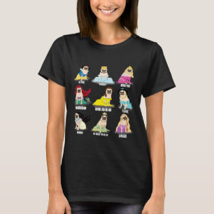 Pug Prinsessen Klassiek T-shirt 109
