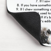 Pug Property Laws Mouse Mat Muismat (Hoek)
