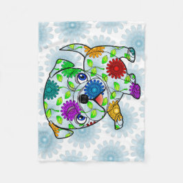 Pug Puppy Baby Blanket - Griekenland - 30 x 40 inc Fleece Deken